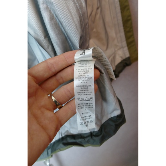 Patagonia H2No Men's Rain Jacket Green Hooded Waterproof Outdoor Size M EUC - Picture 11 of 13